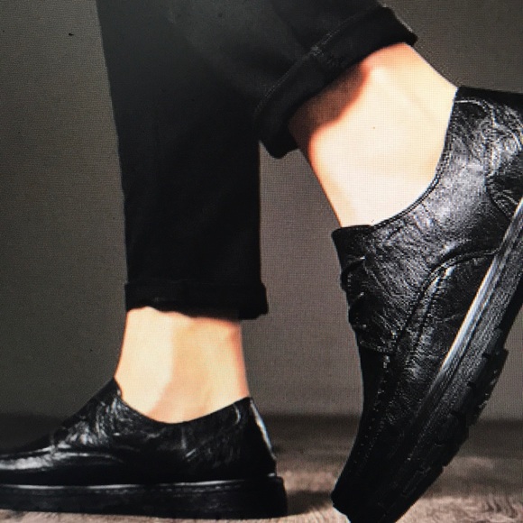 Men's shoes business leather shoes